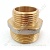 Нипель перех. Нр 1 1/4"*11/2" латунный