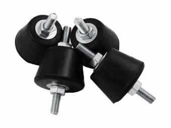 Виброгаситель (виброопора) S1-45 черные до 120кг ( компл. 4 шт.) 