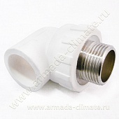 Угольник комбинир. ПП D32-1" НР