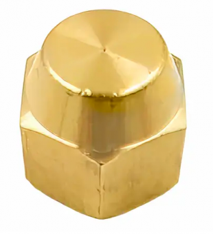 Заглушка 3/8" латунь